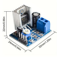 TDA2030A Module 6V 9V 12V Alimentation Unique Audio TDA2030 Amplificateur DIY Circuit Imprimé Numérique