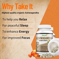 Cápsulas de Ashwagandha Natural con Mezcla de Pimienta Negra para Equilibrio Interno en Adultos, Calma Nocturna, Vitalidad, Bienestar, Suplemento Dietético