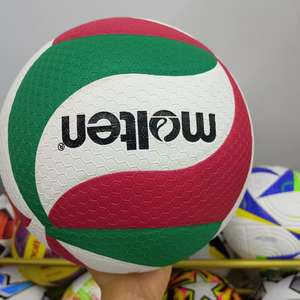 วอลเลย์บอล PU คุณภาพส่ง ปรับแต่งสีได้ ระบายอากาศ น้ำหนักเบา สำหรับการฝึกซ้อมในร่มระดับมืออาชีพ พร้อมโลโก้ตามสั่ง - Product Image 4