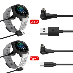 Cargador de Reloj Tipo C, Cable de Carga, Cargador USB-A para Reloj Inteligente <span class=keywords><strong>COROS</strong></span> PACE Pro W332 - Product Image 1