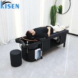 KISEN Factory Beauty Salon Hair Washing Shampoo Chair Adjustable Thai Massage Pedicure Bowl Japanese Head Spa Shampoo <b>Bed</b> - Product Image 2