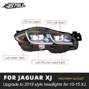 [1979ll] pièces de lampe de voiture 2014 2015 <span class=keywords><strong>2010</strong></span> 2013 XJL mise à niveau vers les phares LED de style 2019 pour <span class=keywords><strong>jaguar</strong></span> xj x351 - Product Image 2