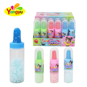 Vente chaude rouge à lèvres fruité <span class=keywords><strong>poudre</strong></span> aigre sucettes de bonbons - Product Image 1