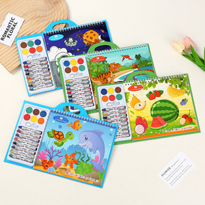 Nouveaux jouets éducatifs pour la <span class=keywords><strong>maternelle</strong></span>, livre de peinture à l'eau magique, jeu de simulation pour enfants et carnet de croquis préscolaire, livre de coloriage - Product Image 1