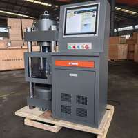Nueva Máquina de Ensayo de Compresión Hidráulica ZBRK, Totalmente Automática, Controlada por Computadora, para Pruebas de Compresión de Concreto