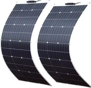 Alecter Solar - Kit de Panel Solar Monocristalino Flexible de 100/200/300W con 22% de Eficiencia, Controlador para Exteriores APH-P75, 3.8kg - Product Image 1