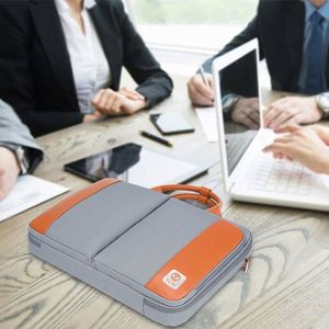 Sacs à ordinateur portable pour hommes, résistants à l'eau, en polyester, multi-poches, fabriqués en usine BSCI, pour voyages d'affaires, avec poignée en nylon - Product Image 6