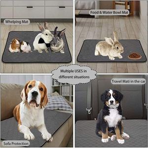Tapis de Sol Lavable et Réutilisable pour Cage de Cochon d'Inde, Imperméable, Antidérapant, Absorbant pour Petits Animaux, Lapins, Hamsters, Rats – Protection Anti-urine - Product Image 6
