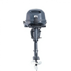 Nouveau moteur hors-bord à essence SEAWALKER PNF6 6HP 4 temps 139cc refroidi par eau pour bateau de pêche - Product Image 1