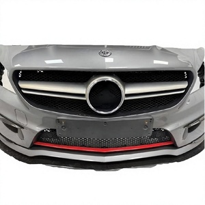 Ensemble de pare-chocs avant avec calandre pour Mercedes-Benz A45 AMG, en plastique, état neuf, pour l'amélioration de l'apparence de la voiture, pare-chocs avant automobile - Product Image 2