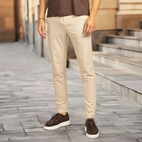 Pantalon de survêtement fuselé extensible pour homme, personnalisé avec logo OEM, nouvelle mode streetwear décontractée pour l'exercice