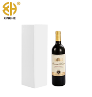 Boîte cadeau artisanale sur mesure, boîte à vin en forme de coquille, emballage de luxe, boîte cadeau noire, emballage cadeau pour l'envoi postal