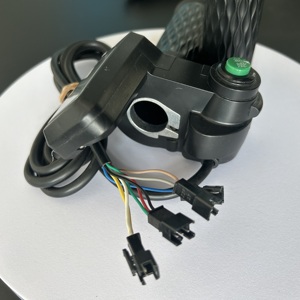 Kontrol kolu göstergesi ve gaz kelebeği LCD ekran Ebike büküm kilit anahtarı ile 36V-72V elektrikli bisiklet Cruise gaz kontrol - Product Image 6