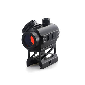 Chất lượng cao Lắc tỉnh táo BD01-1x20mm Red Dot Sight 12 độ sáng với Riser và cấu hình thấp gắn kết cho săn bắn và chiến thuật sử dụng - Product Image 1