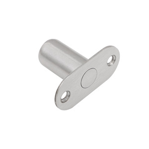 Plaque de loquet dissimulée en acier inoxydable 201, design minimaliste pour portes de chambre et doubles portes - Product Image 1
