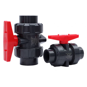 Katup Union Plastik PVC untuk Air, Katup Bola Plastik dengan Dukungan Teknis, Katup Union Bola Plastik untuk Makanan dan Minuman - Product Image 3