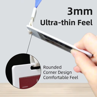 Badge NFC E-Ink 4 couleurs de 3,7 pouces, étiquette d'identification électronique passive sans batterie, étiquette intelligente ultra-fine résistante à l'eau IPX6