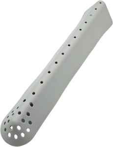43005989 Levier de tambour, compatible avec les machines à laver <span class=keywords><strong>Candy</strong></span> Hoover, nervures de tambour 31 x 6 x 4,2 cm - Product Image 2