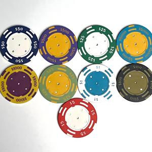 En Stock, Envío Rápido, Fichas de Póker de 14G con Valor Nominal para Salas de Póker Especiales, Dinero en Efectivo para Póker y Alto Rendimiento - Product Image 2