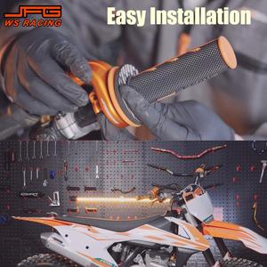 Tay nắm ghi đông xe máy JFG mới, kiểu khóa, tay ga, tay lái dành cho <span class=keywords><strong>KTM</strong></span> SX SXF <span class=keywords><strong>EXC</strong></span> EXCF XC XCF XCW TPI 150 250 350 450 500 - Product Image 2