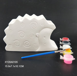 Salvadanaio in Ceramica Fai-da-Te per Bambini, Creativo Contenitore per Risparmiare a Forma di Animale, Dipingi il Tuo Salvadanaio in Ceramica per Bambini - Product Image 1