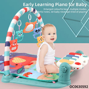 <span class=keywords><strong>Activité</strong></span> de tapis de gym personnalisé hochet kick and play piano pour bébés avec musique légère - Product Image 4
