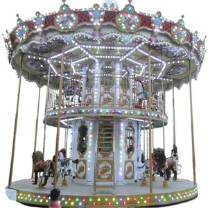 Modern hot sale novel carousel ride theme park equipment good quality merry go round for sale