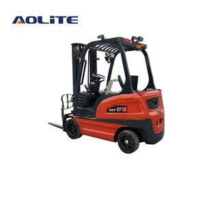 AOLITE EF16 Электрический вилочный погрузчик с шарнирно-сочлененной батареей, Новый энергетический Электрический привод, малогабаритный удобный вилочный погрузчик 1,6 тонны - Product Image 4
