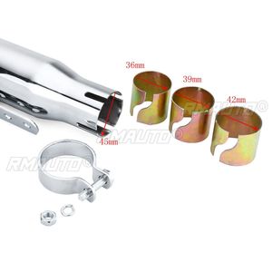 Tubo de Escape Universal para Motocicleta, Punta de Silenciador Retro Vintage, Tubo Trasero para Honda/Yamaha/Suzuki - Product Image 5