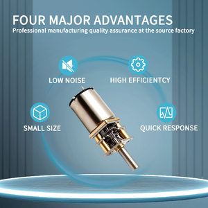 12mm <span class=keywords><strong>5V</strong></span> 12V alta precisión micro <span class=keywords><strong>DC</strong></span> <span class=keywords><strong>motor</strong></span> de cepillo sin núcleo Spur engranado Mini <span class=keywords><strong>Motor</strong></span> eléctrico para robot inteligente - Product Image 3