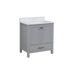 30 inch Modern High End Bathroom Vanity with Ceramic Basin and Water Resistant Features bathroom vanity - Product Image 2
