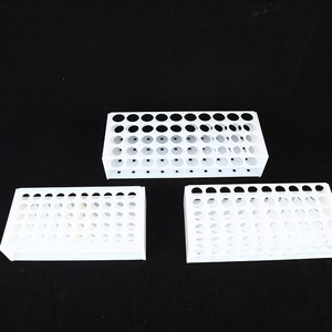 Soporte para Tubos de Ensayo Hongbolai con Aberturas de 13, 17 y 22 mm, Soporte de Plástico para Laboratorio - Product Image 4