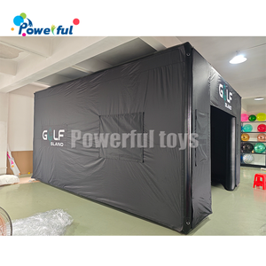 Simulador de golf inflable impermeable para exteriores, tienda de campaña, recinto de golf de Bahía de práctica y jaula de golpe para publicidad de golf - Product Image 5