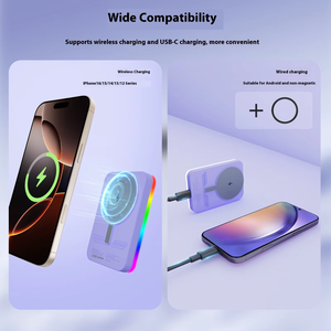 Nouvelle lumière de remplissage magnétique pour téléphone portable, lumière de photographie portable, lumière rechargeable pour téléphone portable, lumière d'ambiance pour photos, nourriture, direct - Product Image 1