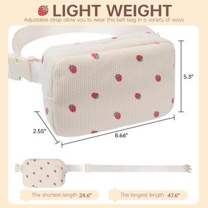 Trendy Personalized Patch Fanny Pack for Girls Crossbody Belt <b>Bag</b> for Women Kids Adorable Printed <b>Bags</b> - Product Image 3