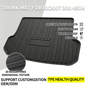 Tapis de coffre de voiture <span class=keywords><strong>en</strong></span> TPE durable, imperméable et résistant aux intempéries, ODM, pour Lexus RX200t, 2016 à <span class=keywords><strong>2022</strong></span> - Product Image 1