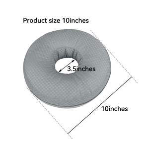 Oreiller lavable en machine avec trou pour les oreilles, oreiller donut pour piercing, réduction <span class=keywords><strong>de</strong></span> la pression pour les dormeurs latéraux - Product Image 3