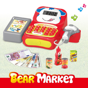 Jouets HW TOYS, jeu d'imitation, <span class=keywords><strong>jouet</strong></span> préscolaire, meilleur cadeau pour les enfants, jouets amusants de conception de dessin animé pour enfants, <span class=keywords><strong>caisse</strong></span> <span class=keywords><strong>enregistreuse</strong></span> de supermarché - Product Image 2