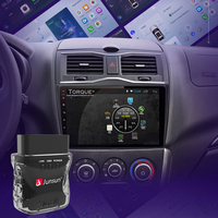 Adaptador OBD2 Junsun, Mini Escáner Automotriz ELM327, Herramienta de Diagnóstico para Auto, Accesorios Bluetooth para Radio de Auto y Reproductor de DVD