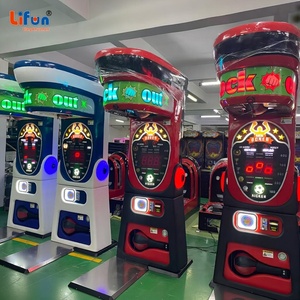 Lifun Machine d'arcade de boxe et de kick-boxing à monnayeur en métal personnalisée, testeur de force, jeu de récompense <span class=keywords><strong>pour</strong></span> centre d'amusement - Product Image 5