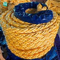 Corde de mouillage mixte PP/Polyester, corde en polypropylène et fibre de polyester, 40mm 60mm 72mm, corde double tressée, accessoires de pêche marine