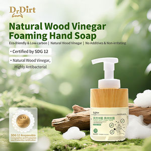 Emballage cadeau Vinaigre de bois biologique Liquide moussant pour les mains 300ml Savon de luxe antibactérien non parfumé pour les mains peaux sensibles - Product Image 2