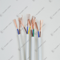 Free probe Electric kabel draht 0.75/1.0/1.5/2.5/4.0/6.0/10MM RV RVB RVS RVV RVVB kabel bare kupfer draht strang mit weiß farbe