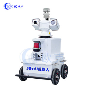 Giám sát môi trường trực tuyến thời gian thực 5g Ai Robot tuần tra an ninh - Product Image 4