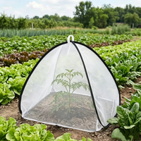 Cage de protection anti-oiseaux pour potager, housse de protection pour fleurs de jardin, filet pliable anti-insectes pour plantes
