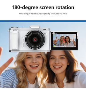 <span class=keywords><strong>Appareil</strong></span> <span class=keywords><strong>photo</strong></span> <span class=keywords><strong>numérique</strong></span> 4K pour débutants, style rétro, 64MP, capteur CMOS, couvercle rabattable, WiFi, zoom <span class=keywords><strong>numérique</strong></span> 18X, neuf d'usine - Product Image 2