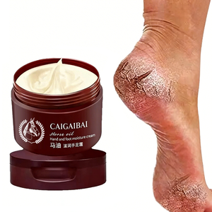 Crème hydratante nourrissante pour les mains et les pieds, lisse la peau rugueuse, anti-fongique, élimine les callosités, ingrédients naturels et biologiques, huile de cheval - Product Image 4