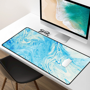 Leeres Mauspad in Übergröße, Schreibtisch-Mausunterlage mit Abstraktem Flüssigkeitskunst-Design, Extra Große Tastaturmatte für Gamer und Büroangestellte - Product Image 2