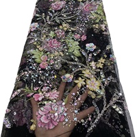 Haute qualité africain français dentelle tissu Net paillettes dentelle mariée robe de mariée Tulle dentelle Ghana robe femmes vêtements fête