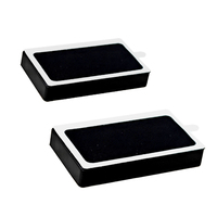 KBE KAIBOER KBE-2816 28x16mm 8 2W Tahan Air IP67 Magnet Neodymium Mini Persegi Panjang Speaker Bel Pintu Mesin Pembelajaran Robot 96H